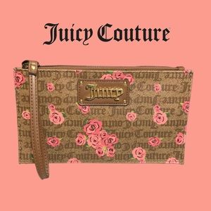 Juicy Couture Pink Bloom Wristlet